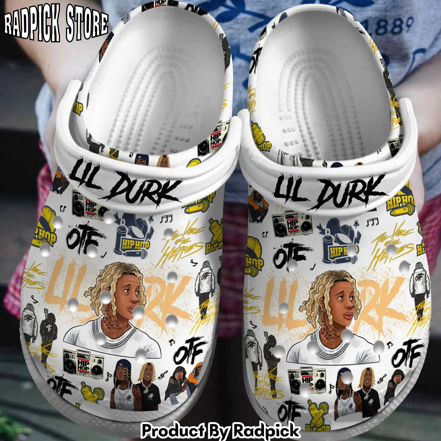 Radpick premium lil druk clogs shoes comfortable for men women rp6522264